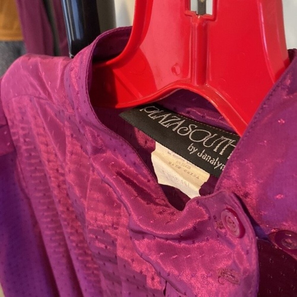 Vintage 80s dress. Size 12 - Picture 4 of 8